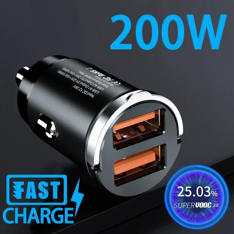 100/200W Car Charger Lighter P - đánh giá và giá Mini Electronics Gadgets