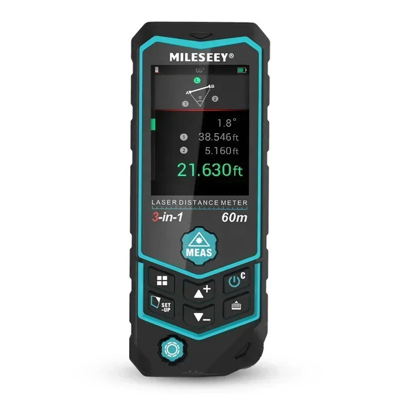 Mileseey R2B 60M USB Charging  - đánh giá và giá Laser Distance Measure