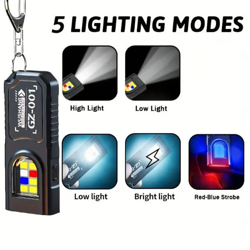 Multifunctional Keychain Flash - đánh giá và giá Mini Electronics Gadgets